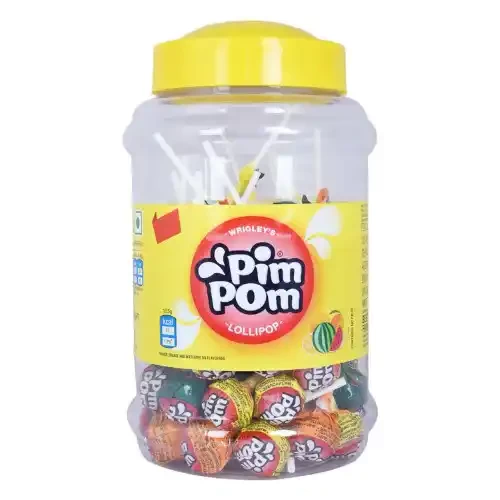 PIM POM LOLLIPOP JAR 630 G