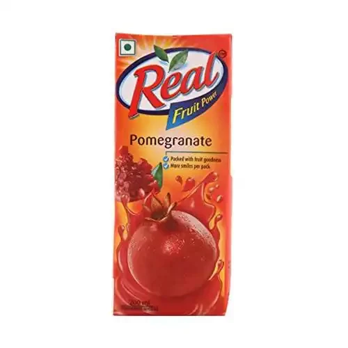 REAL POMEGRANATE JUICE 180 ML PK30