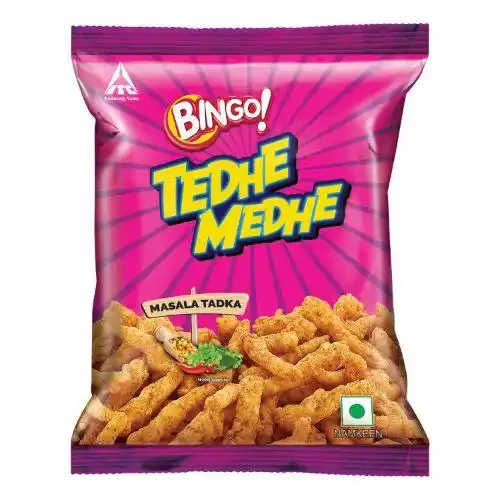 BINGO TEDHE MEDHE MASALA TADKA 20 G PK12