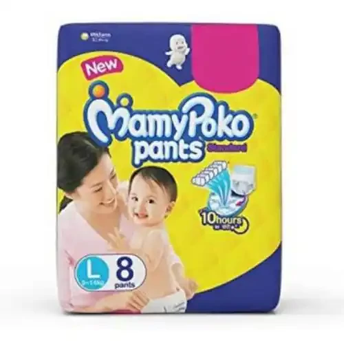 MAMYPOKO STANDARD DIAPER LARGE PK 10