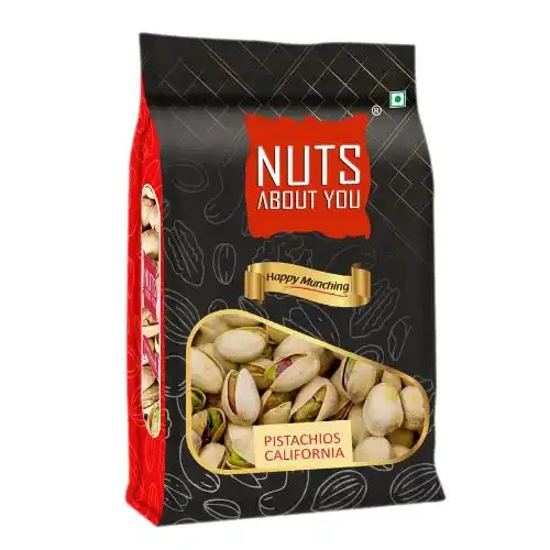 NUTS ABOUT YOU CALIFORNIA PISTACHIOS ROASTED & SALTED 200 G