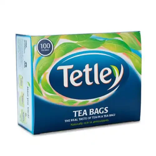 TATA TETLEY TEA BAGS 100 U