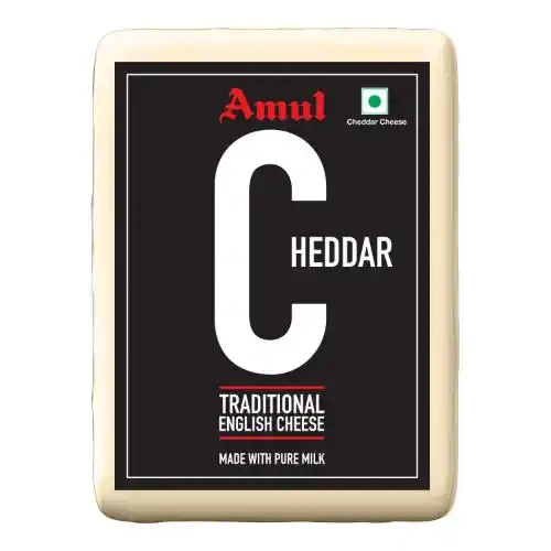 AMUL NATURAL CHEDDAR CHEESE 250 G