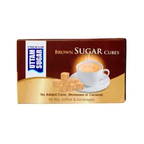 UTTAM BROWN SUGAR CUBES 500 G