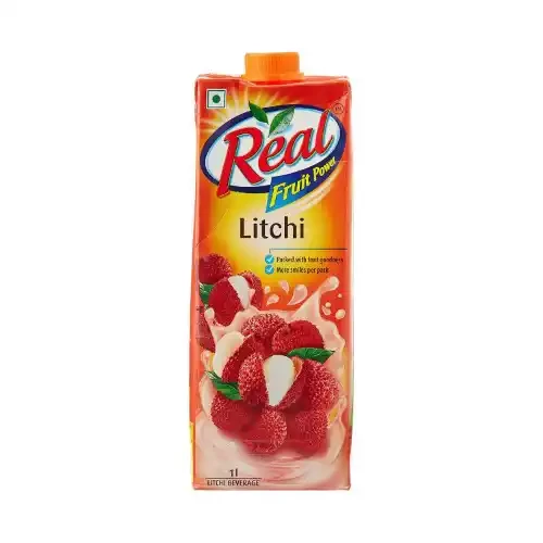 REAL LITCHI JUICE 1 L PK12