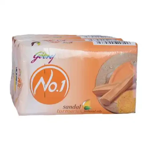 GODREJ NO 1 SANDAL AND TURMERIC SOAP 45 G PK4