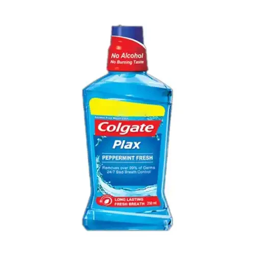 COLGATE PLAX PEPPER MINT MOUTHWASH 250 ML
