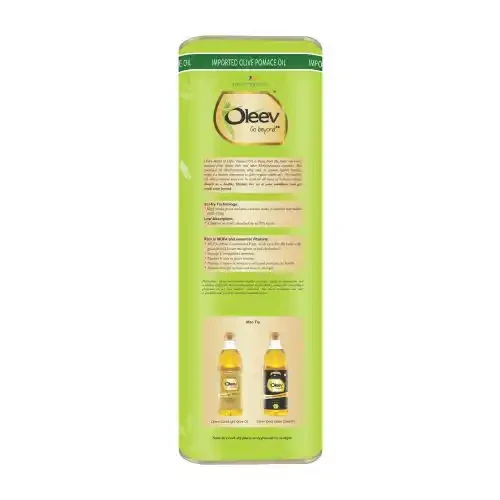 OLEEV POMACE OLIVE OIL 5 L TIN
