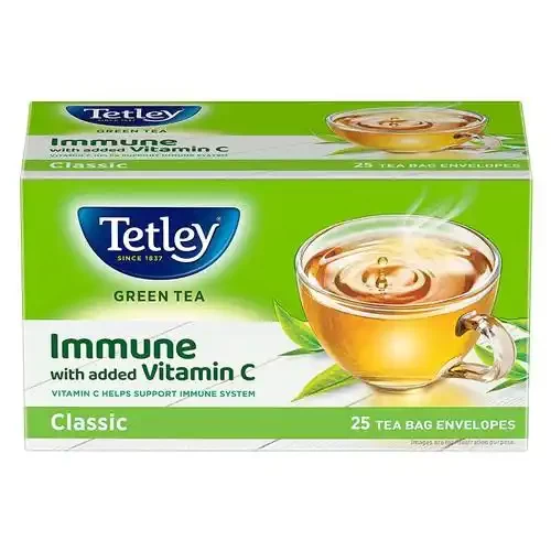 TATA TETLEY GREEN TEA BAG CLASSIC 25 U