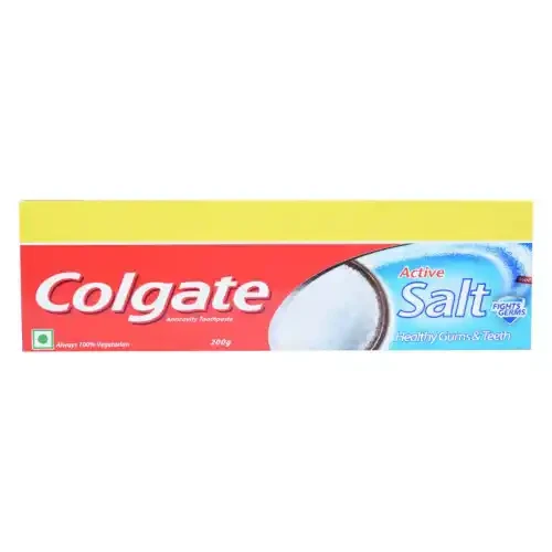 COLGATE ACTIVE SALT TOOTHPASTE 300 G (200 G + 100 G)