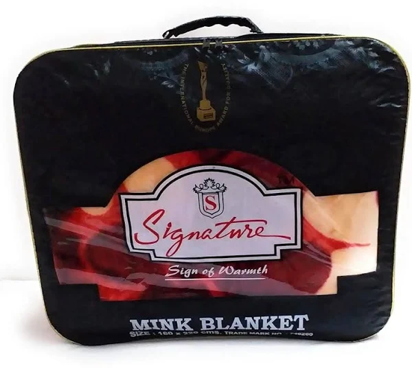 SIGNATURE PLATINUM 4.5 KG MINK DOUBLE BLANKET