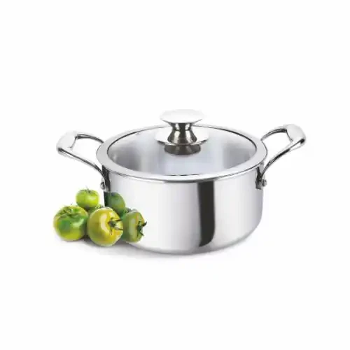 ALDA 3 PLY VITALE SS CASSEROLE 24+LID-5 L