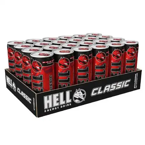 HELL ENERGY DRINK CAN 250 ML PK24