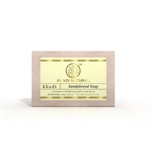 KHADI HERBAL SANDALWOOD SOAP 125G