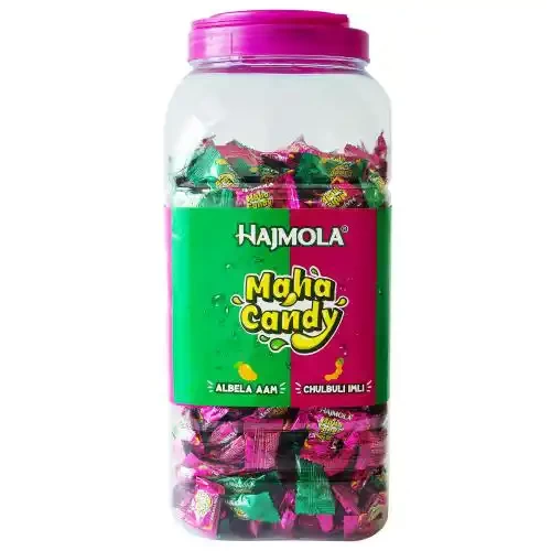 DABUR HAJMOLA MAHA CANDY 500 JAR + FREE 120 TABS BOTTLE