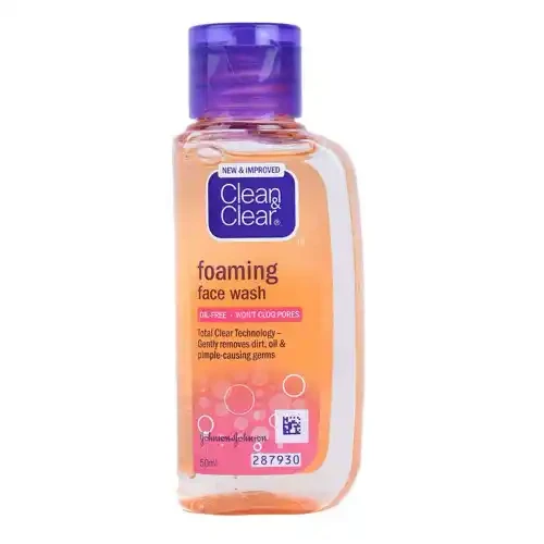 CLEAN AND CLEAR FACE WASH 50 ML