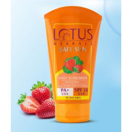 LOTUS SAFE SUN SUN BLOCK SPF-20 100 G