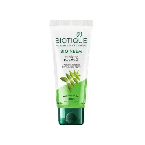 BIOTIQUE FRESH NEEM PIMPLE CONTROL FACE WASH 50 ML