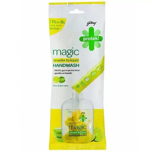 GODREJ PROTEKT MAGIC HANDWASH LIME REFILL 9 G