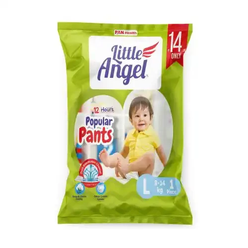 LITTLE ANGLE POPULAR DIAPER LARGE PK 10