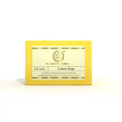 KHADI HERBAL LEMON SOAP 125G