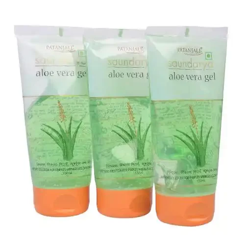 PATANJALI SAUNDARYA ALOE VERA GEL 150 ML*2+60ML FREE