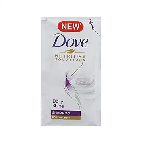 DOVE DAILY SHINE SHAMPOO SACHET 5.5 ML PK960