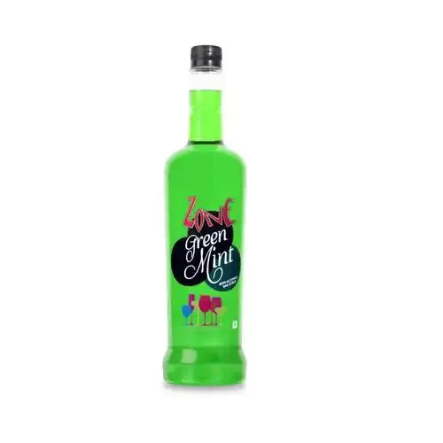 ZONE GREEN MINT SYRUP 1 L