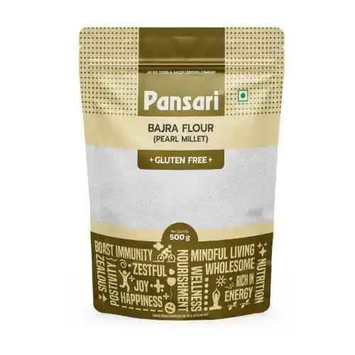 PANSARI BAJRA ATTA - PEARL MILLET FLOUR 500 G