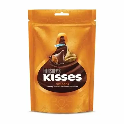 HERSHEYS KISSES ALMOND CHOCOLATE 100.8 G