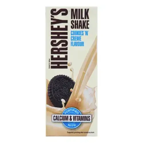HERSHEYS MILKSHAKE COOKIES N CREME 180 ML