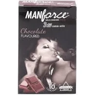 MANFORCE CONDOMS CHOCOLATE 10 S