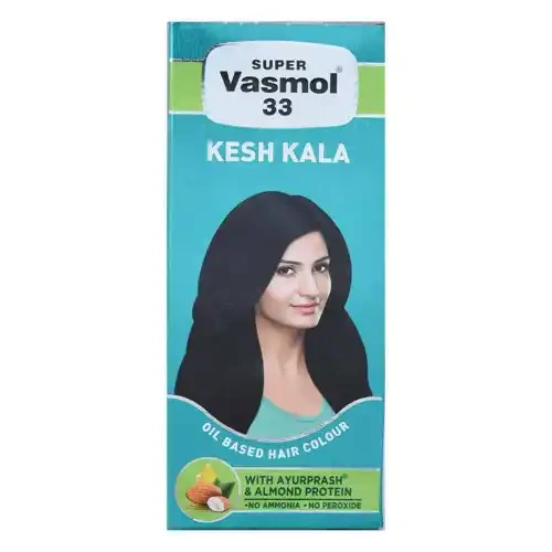 SUPER VASMOL 33 KESH KALA HAIR COLOUR 100 ML