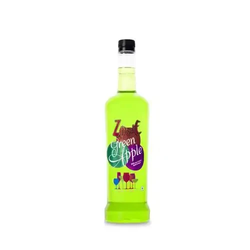 ZONE GREEN APPLE SYRUP 1 L