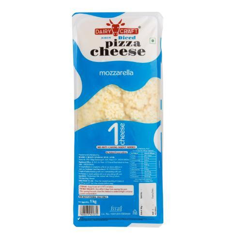 JOHN MOZZARELLA DICED CHEESE 1 KG (1 CHEESE)
