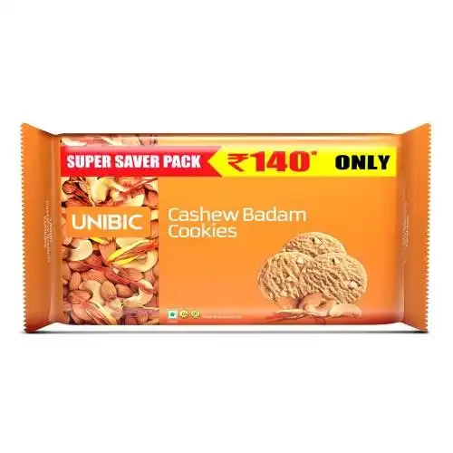 UNIBIC CASHEW BADAM COOKIES 500 G