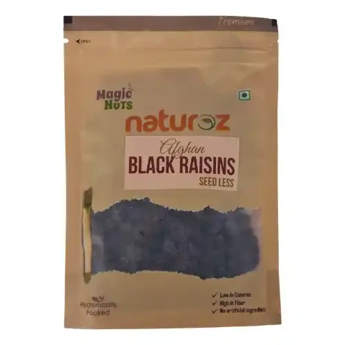 NATUROZ KALIDRAKH BLACK KISHMISH 200 G