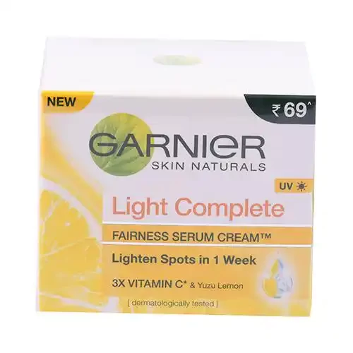 GARNIER BRIGHT COMPLETE UV MOISTURISER 23 G