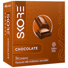 SKORE CONDOMS CHOCOLATE 3S