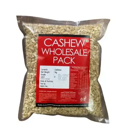 CASHEW SPLIT 8PC WHOLESALE PACK 1 KG