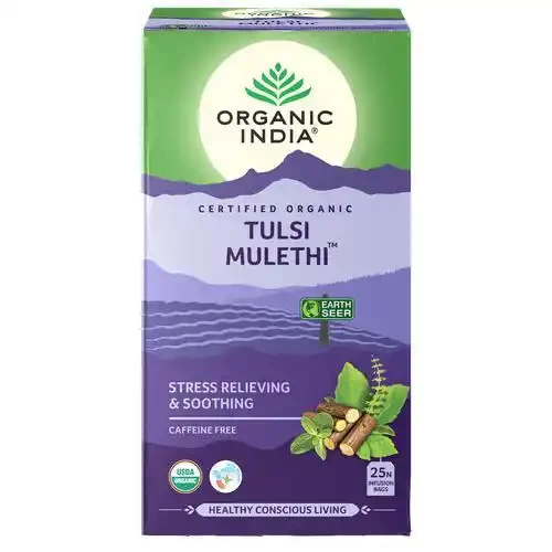 ORGANIC INDIA TULSI MULETHI TEA BAG 25 S