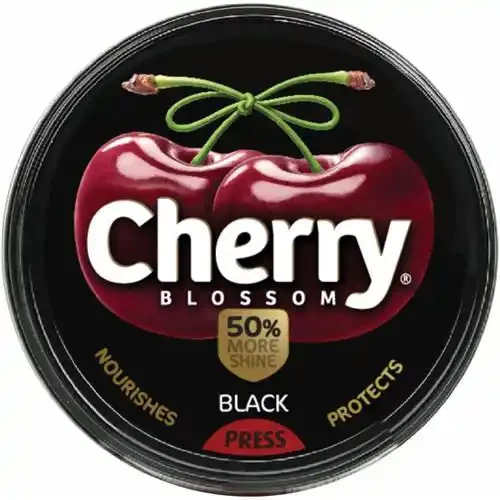 CHERRY BLOSSOM SHOE POLISH BLACK 40 G