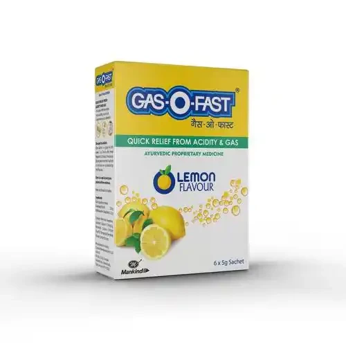 MANKIND GASOFAST LEMON 5 G PACK OF 6