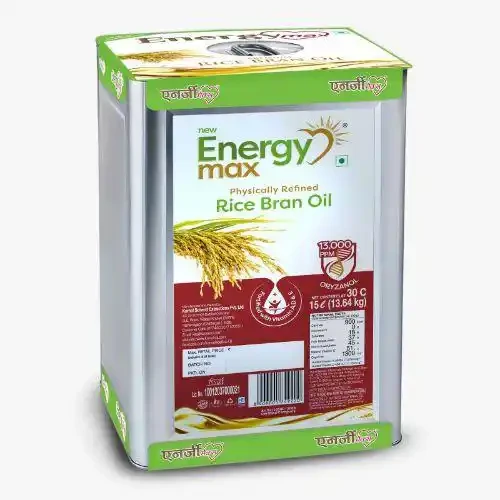 ENERGYMAX RICE BRAN OIL 15 L TIN