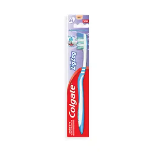 COLGATE ZIG ZAG DEEP CLEAN MEDIUM TOOTHBRUSH PK3
