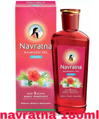 NAVRATNA AYURVEDIC OIL 180 ML