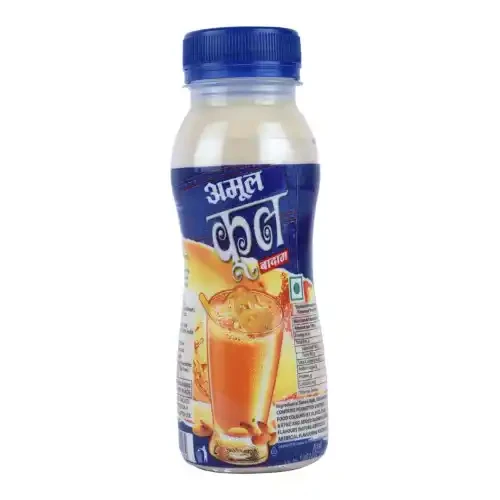 AMUL KOOL BADAM FLAVOURED MILK PET BOTTLE 180 ML