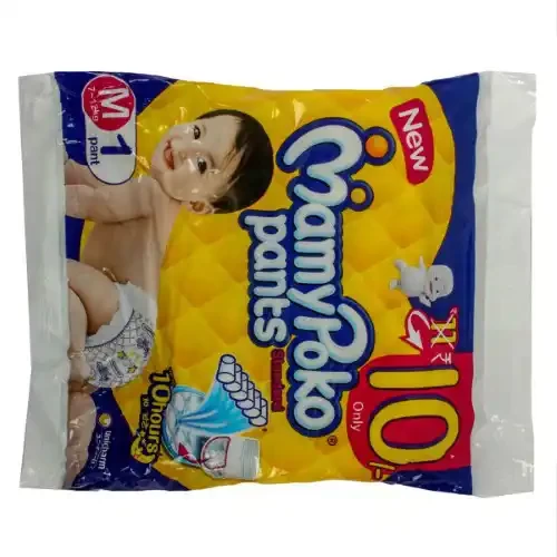 MAMYPOKO STANDARD DIAPER MEDIUM PK 10