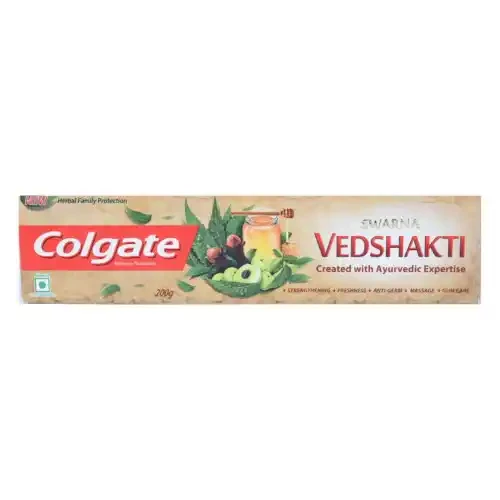 COLGATE SWARNA VEDSHAKTI TOOTHPASTE 200 G