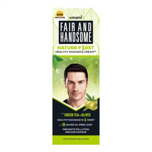 EMAMI FAIR AND HANDSOME NATURE FIRST CREAM 30 G